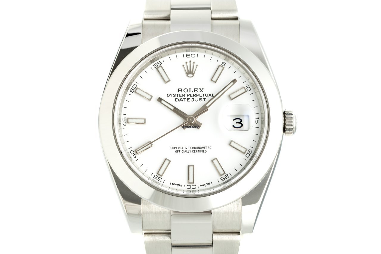 Rolex Datejust 41 Mens watch Unisex Steel Automatic 126300