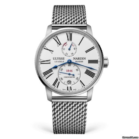 Ulysse Nardin Marine Torpilleur Mens watch Unisex Automatic Steel 1183-310-7MIL 40