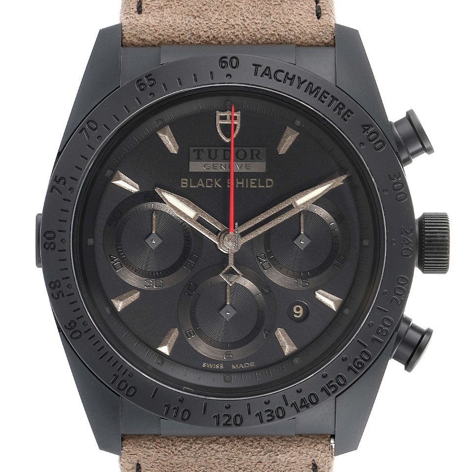 Tudor Fastrider Black Shield Mens watch Unisex Automatic Ceramic 42000CN