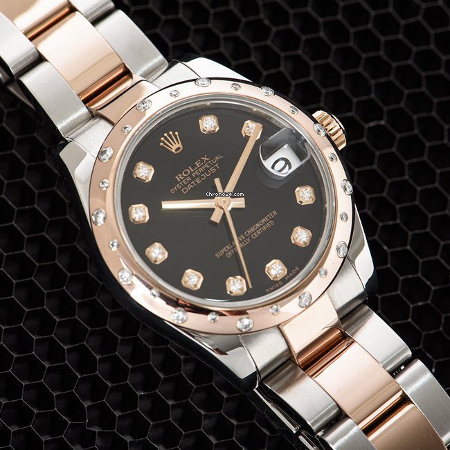 Rolex Datejust 31 Womens watch Gold Steel Automatic 178341