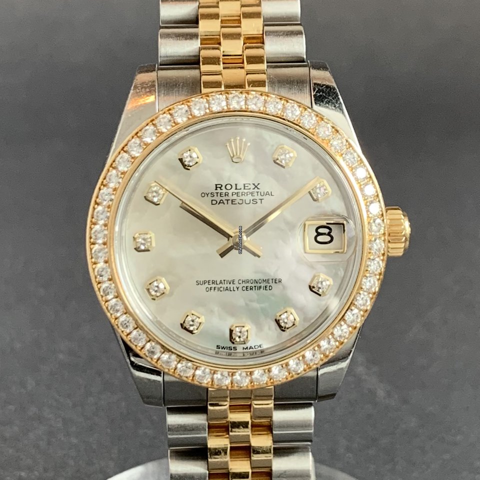 Rolex Datejust 31 Womens watch Gold Steel Automatic 178383