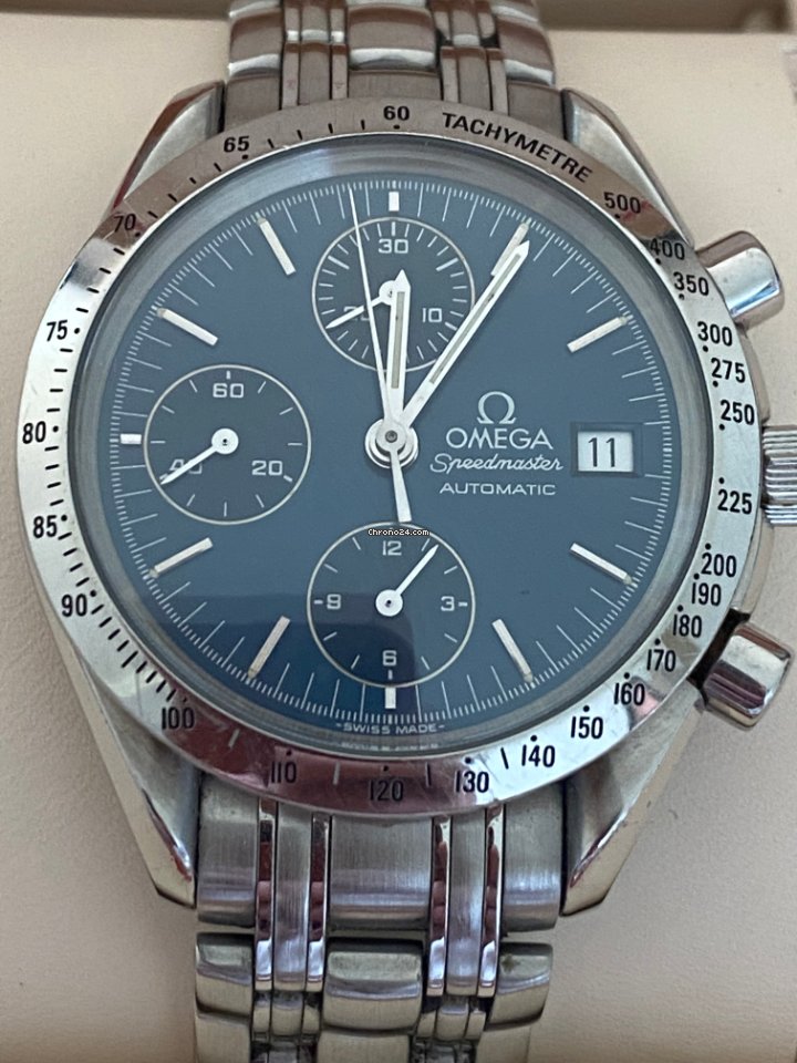 Omega Speedmaster Date Mens watch Unisex Automatic Steel 3511.80