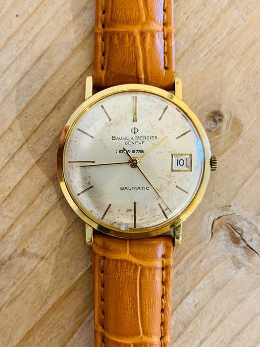 Baume & Mercier Mens watch Unisex Automatic Yellow gold 320530 & 35088