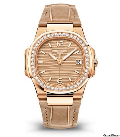 Patek Philippe Nautilus Womens watch Quartz Rose gold 7010R-012
