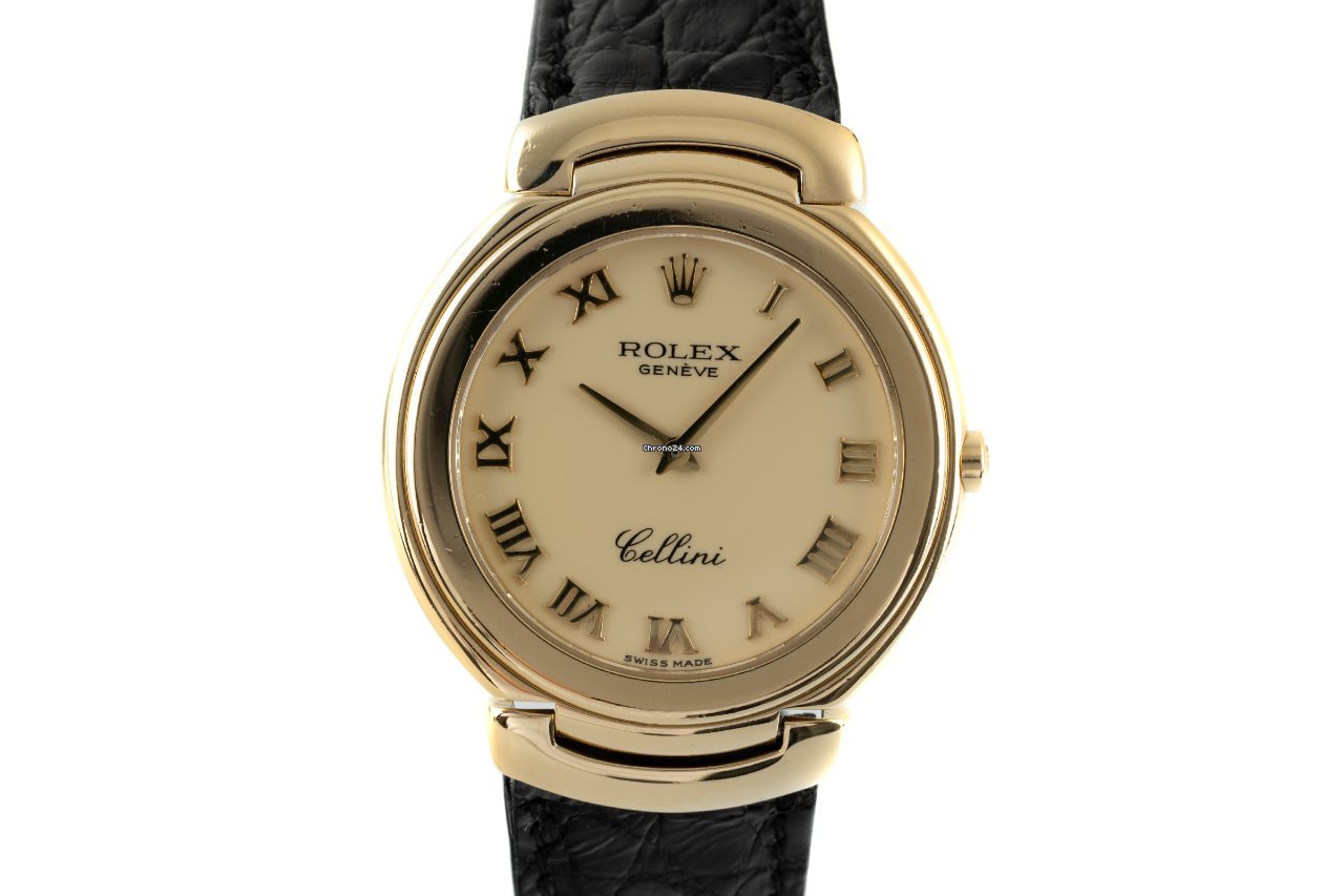 Rolex Cellini Mens watch Unisex Yellow gold Quartz 6623
