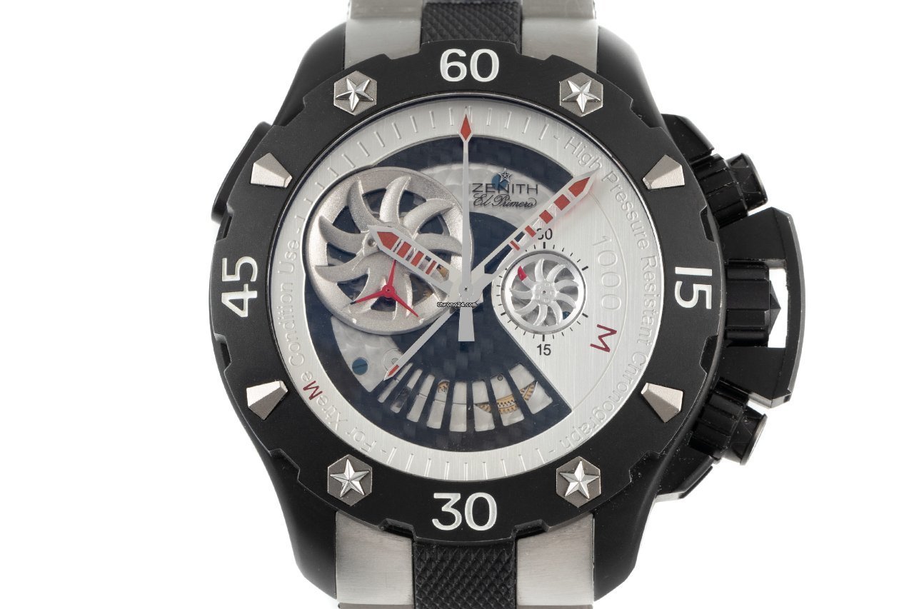 Zenith Defy Mens watch Unisex Automatic Titanium 96.0525.4021