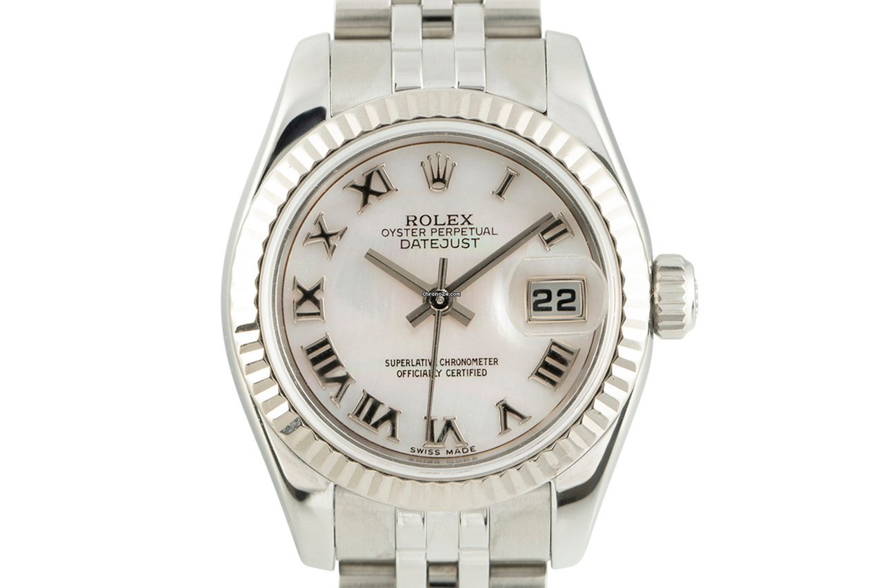 Rolex Lady-Datejust Womens watch Gold Steel Automatic 179174