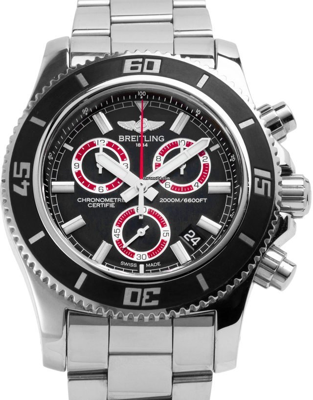 Breitling Superocean Chronograph M2000 Mens watch Unisex Quartz Steel A73310A8.BB72.160A