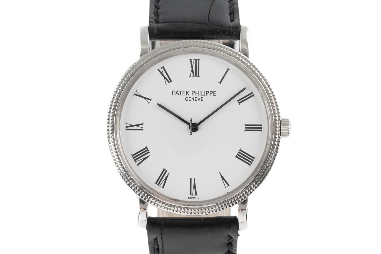 Patek Philippe Calatrava Mens watch Unisex Automatic White gold 5120