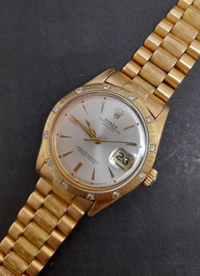 Rolex Datejust 36 Mens watch Unisex Yellow gold Automatic 1607