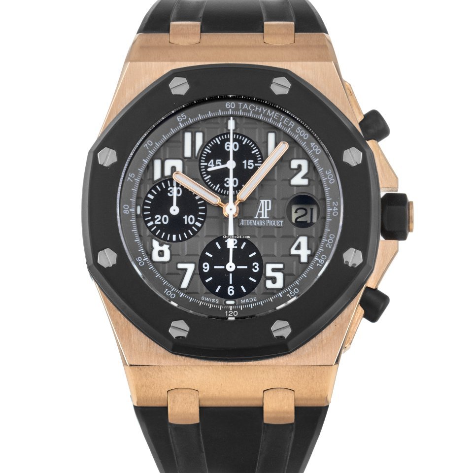 Audemars Piguet Royal Oak Offshore Chronograph Mens watch Unisex Automatic Rose gold 25940OK.OO.D002CA.02