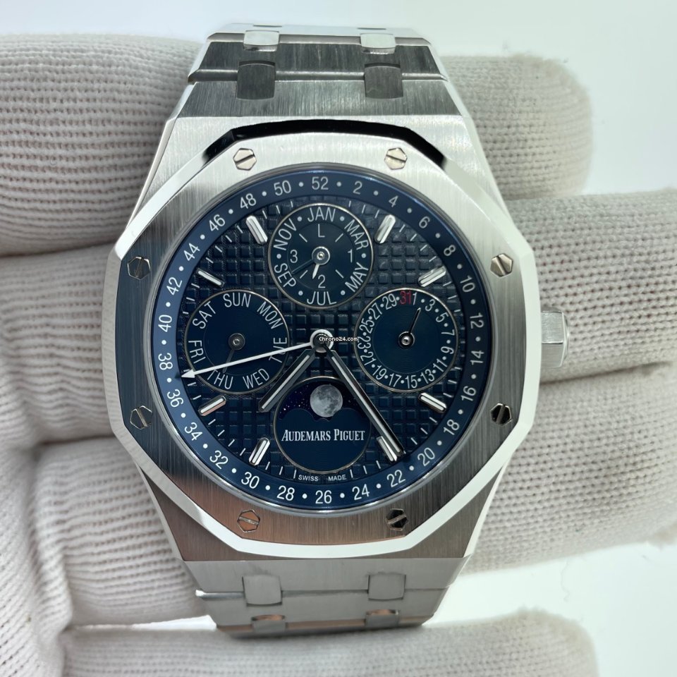 Audemars Piguet Royal Oak Perpetual Calendar Mens watch Unisex Automatic Steel 26574ST.OO.1220ST.02
