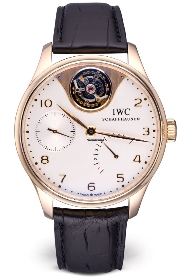 IWC Portuguese Tourbillon Mens watch Unisex Automatic Rose gold IW504202