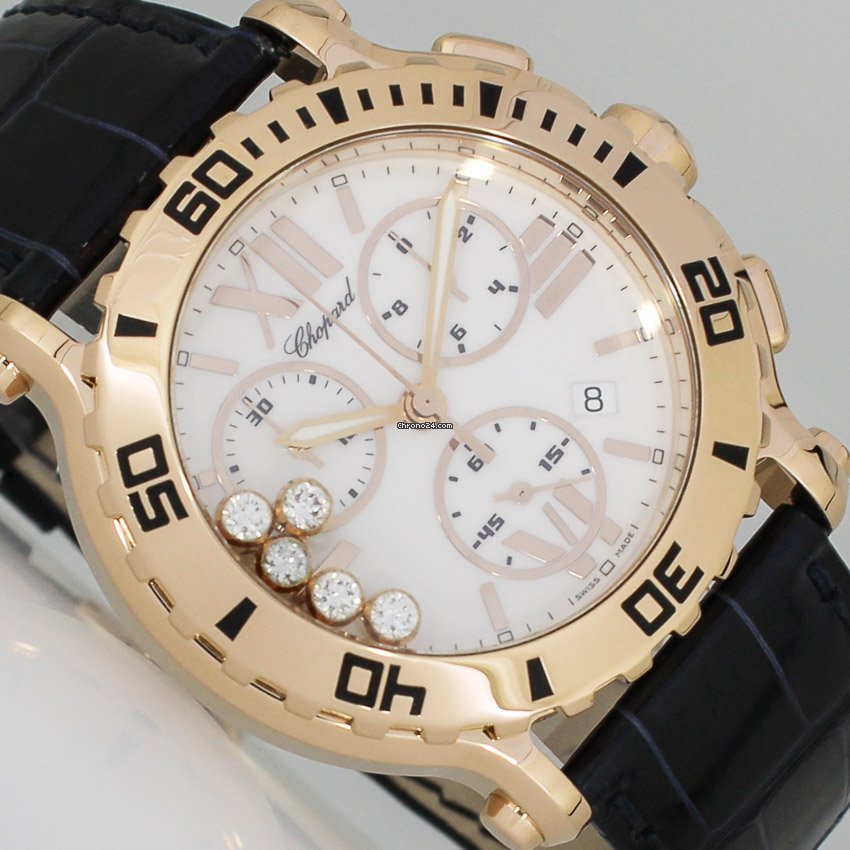 Chopard Happy Sport Womens watch Quartz Red gold 283581-5003