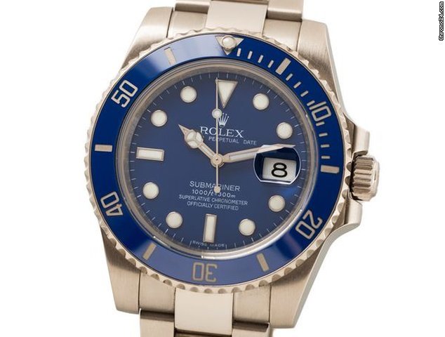 Rolex Submariner Date Mens watch Unisex White gold Automatic 116619-LB