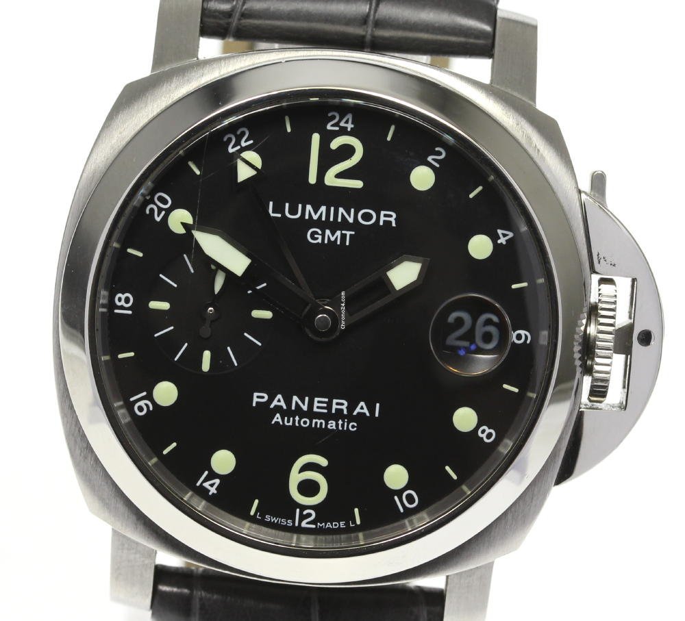 Panerai Luminor GMT Automatic Mens watch Unisex Automatic Steel PAM00159