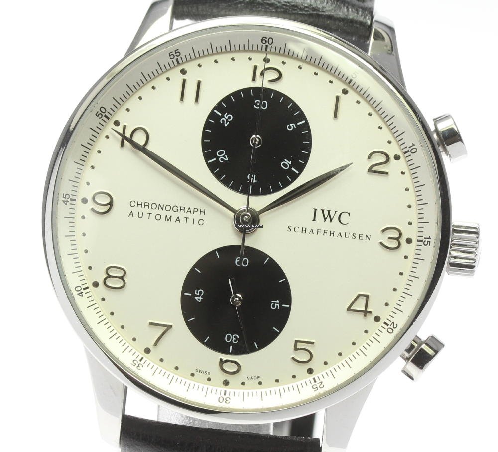 IWC Portuguese Chronograph Mens watch Unisex Automatic Steel IW371411