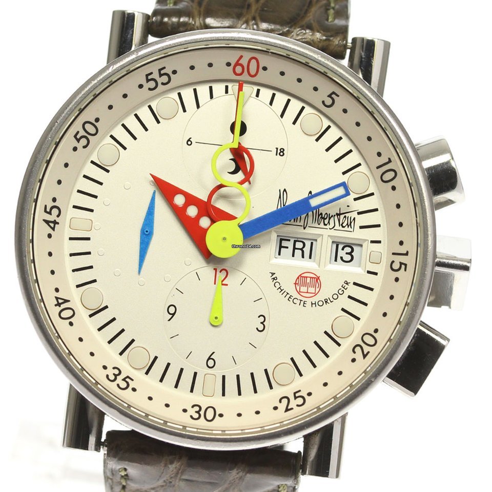 Alain Silberstein Mens watch Unisex Automatic Steel LW05100