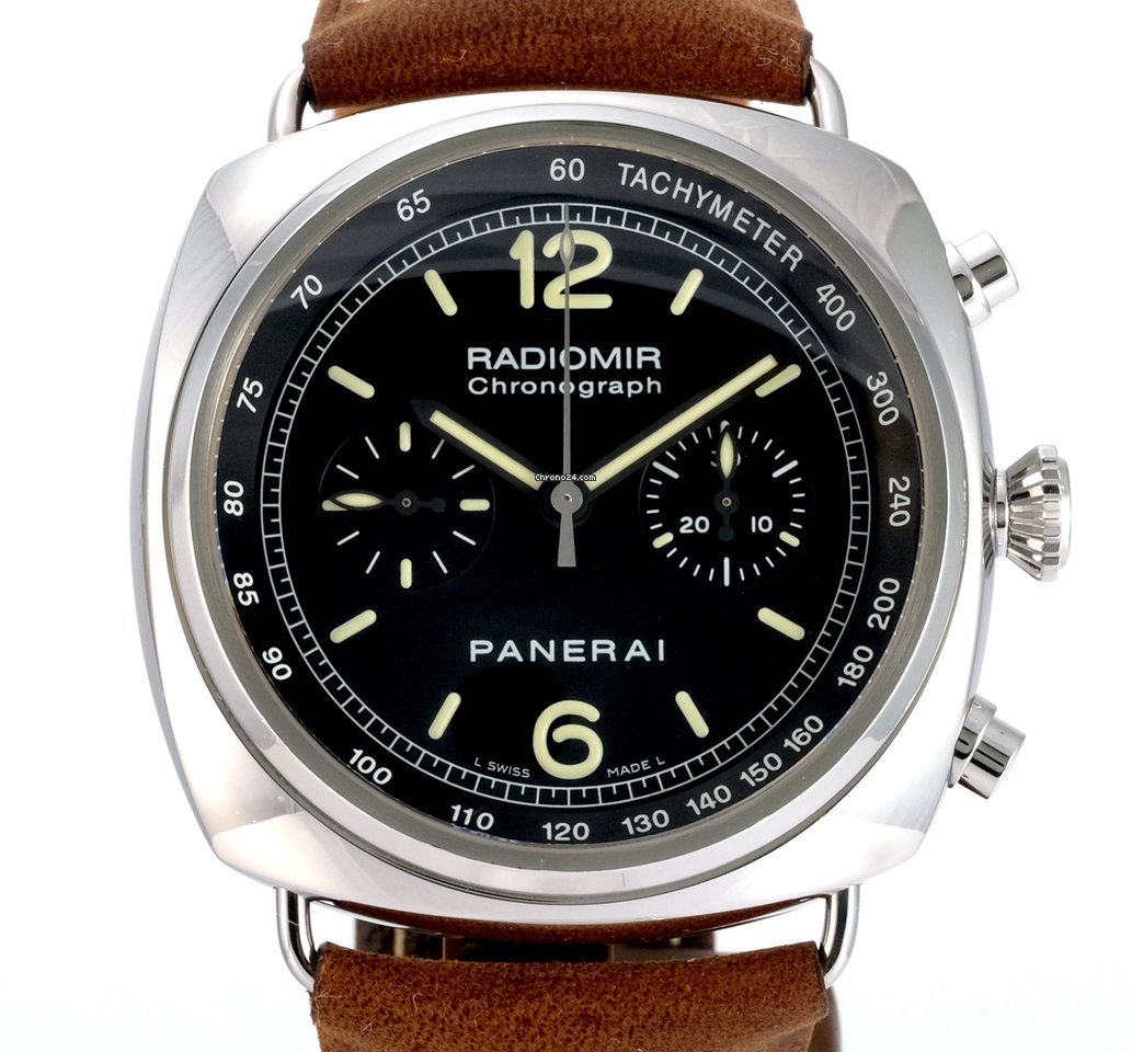 Panerai Radiomir Chronograph Mens watch Unisex Automatic Steel PAM 00288