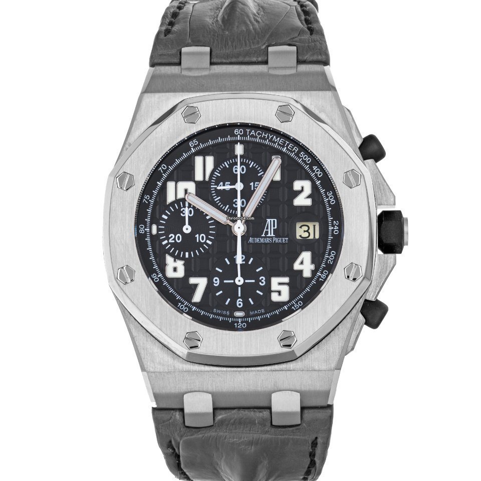 Audemars Piguet Royal Oak Offshore Chronograph Mens watch Unisex Automatic Steel 26020ST.OO.D101CR.01