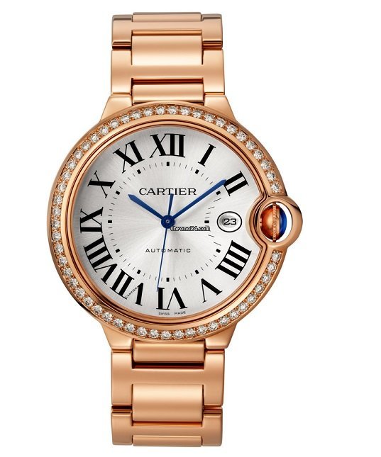 Cartier Ballon Bleu 42mm Womens watch Automatic Rose gold WJBB0038