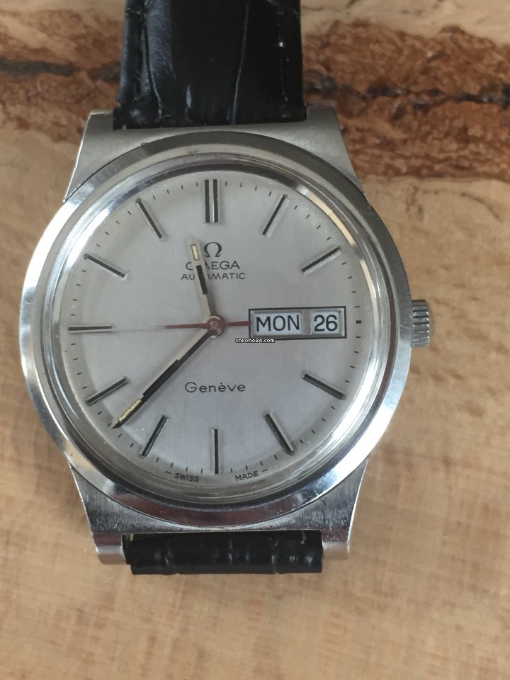 Omega Geneve Mens watch Unisex Automatic Steel 166.0169