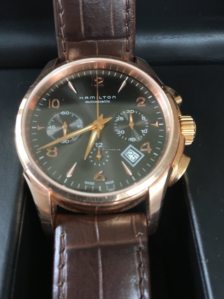 Hamilton Jazzmaster Auto Chrono Mens watch Unisex Automatic Steel H326460