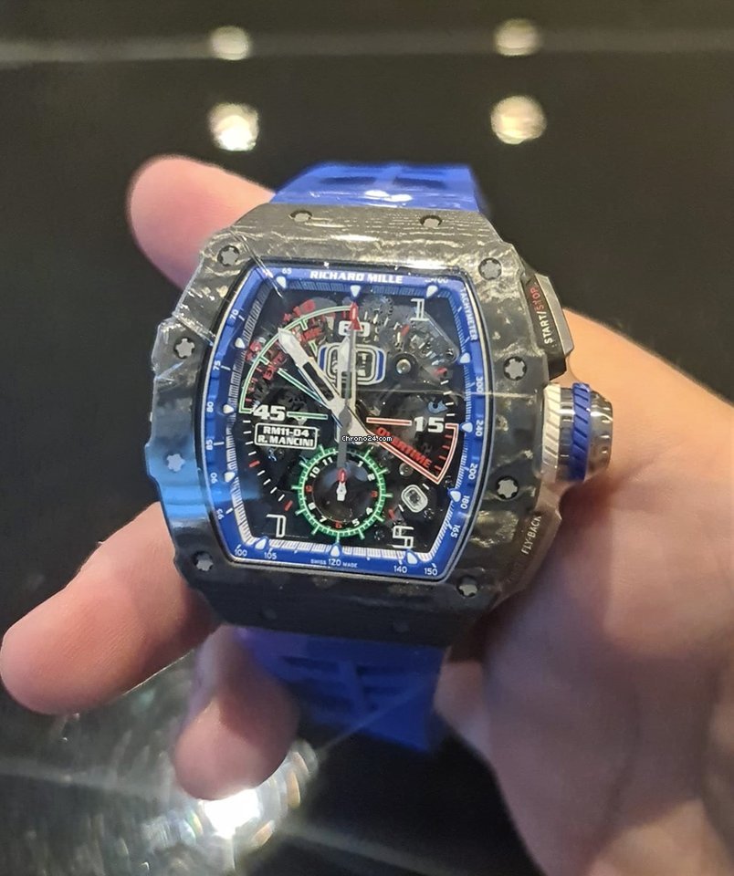 Richard Mille RM 011 Mens watch Unisex Automatic Carbon RM11-04