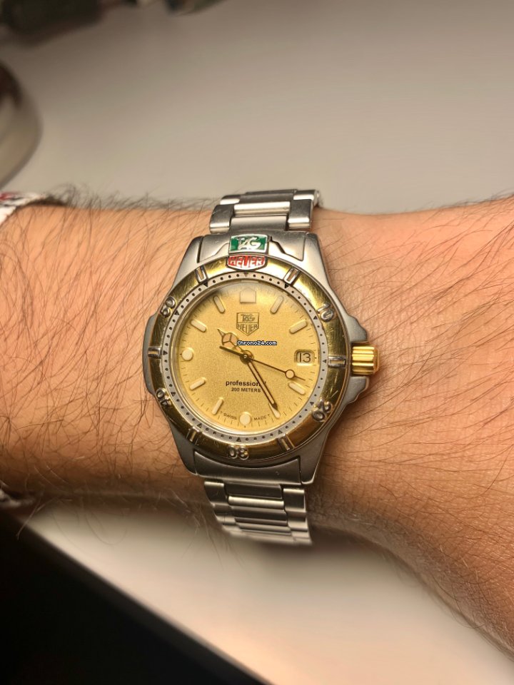 TAG Heuer Mens watch Unisex Quartz Gold Steel 995.413K