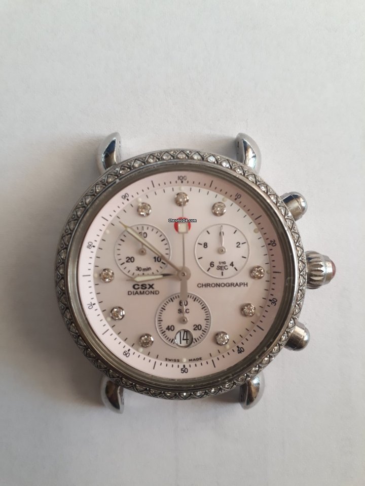 Michele CSX Mens watch Unisex Quartz Steel MWW03M000114