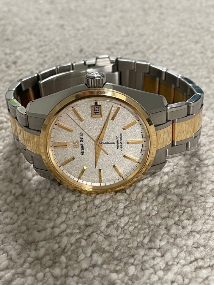 Seiko Grand Seiko Mens watch Unisex Automatic Gold Steel SBGH252