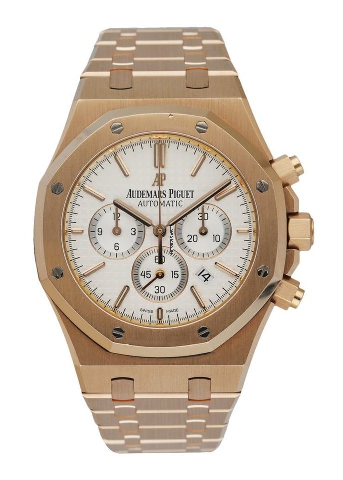 Audemars Piguet Royal Oak Chronograph Mens watch Unisex Automatic Rose gold 26320OR