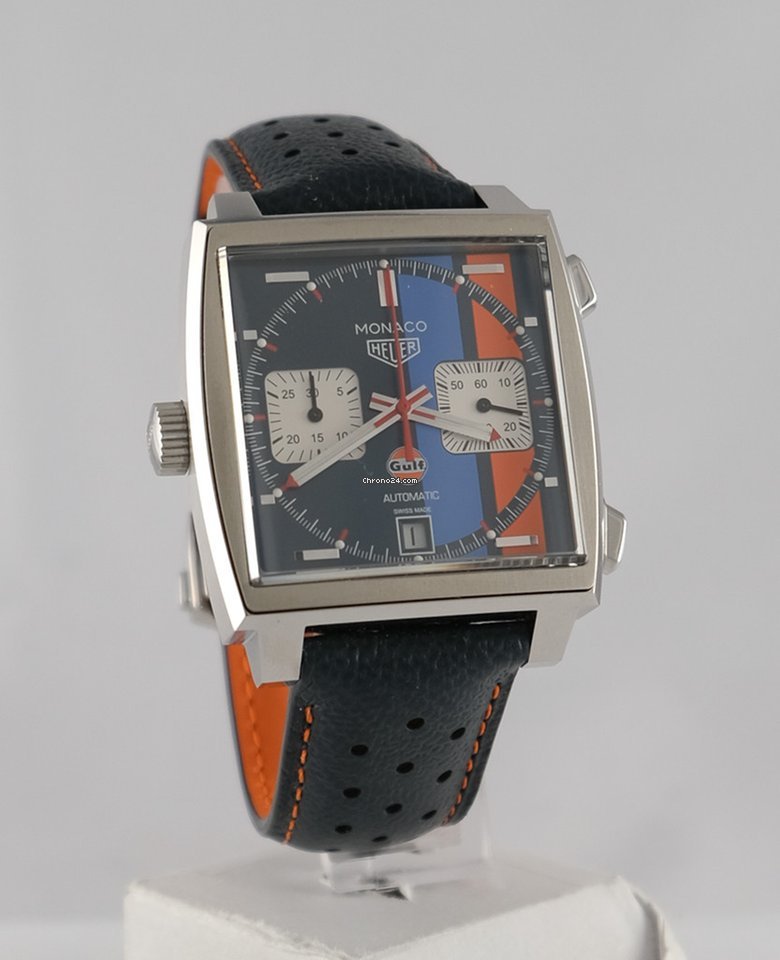 TAG Heuer Monaco Mens watch Unisex Automatic Steel CAW 211R