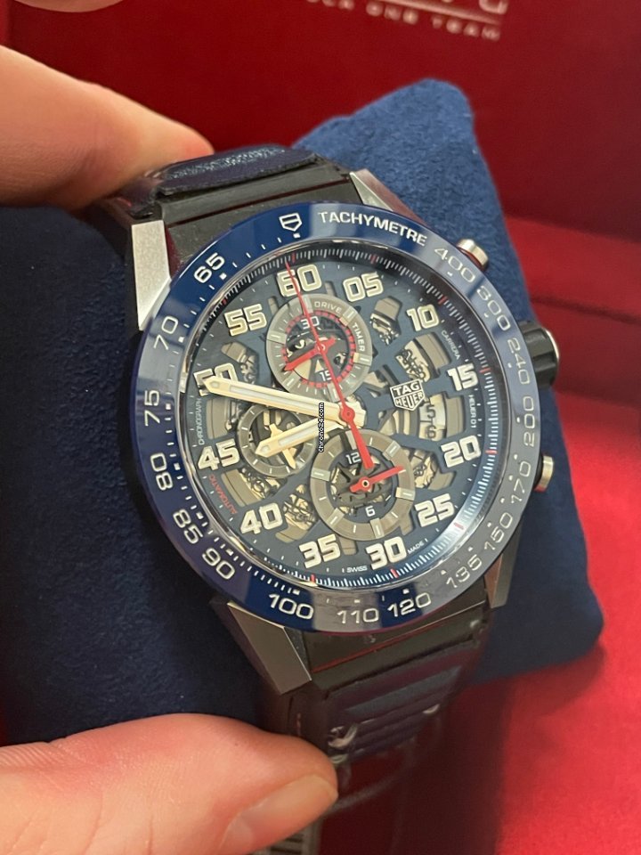 TAG Heuer Carrera Calibre HEUER 01 Mens watch Unisex Automatic Steel CAR2A1N.FT6100