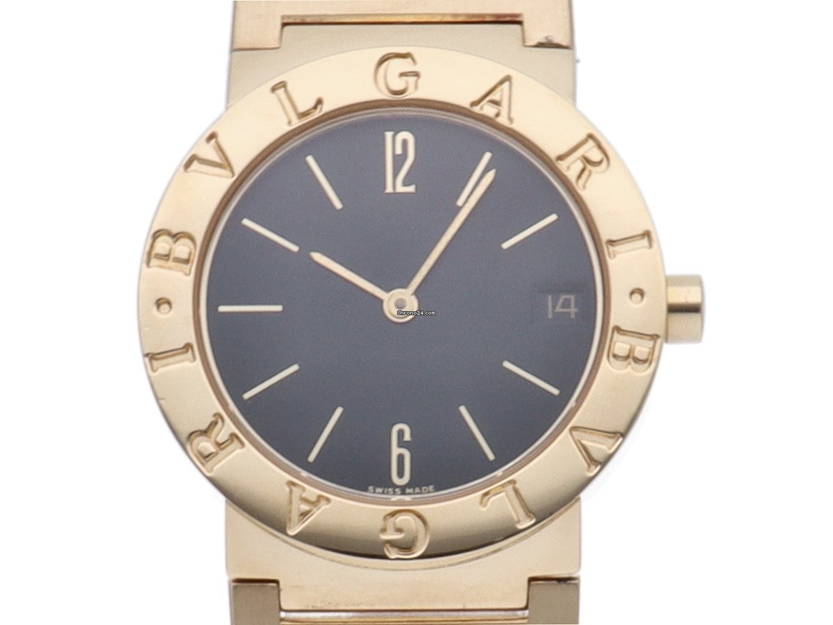 Bulgari Bulgari Mens watch Unisex Quartz Yellow gold BB30GGD