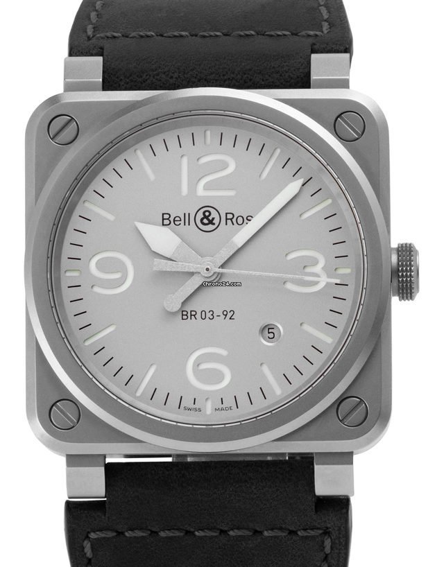Bell & Ross BR 03-92 Steel Mens watch Unisex Automatic Steel BR0392-GR-ST SCA