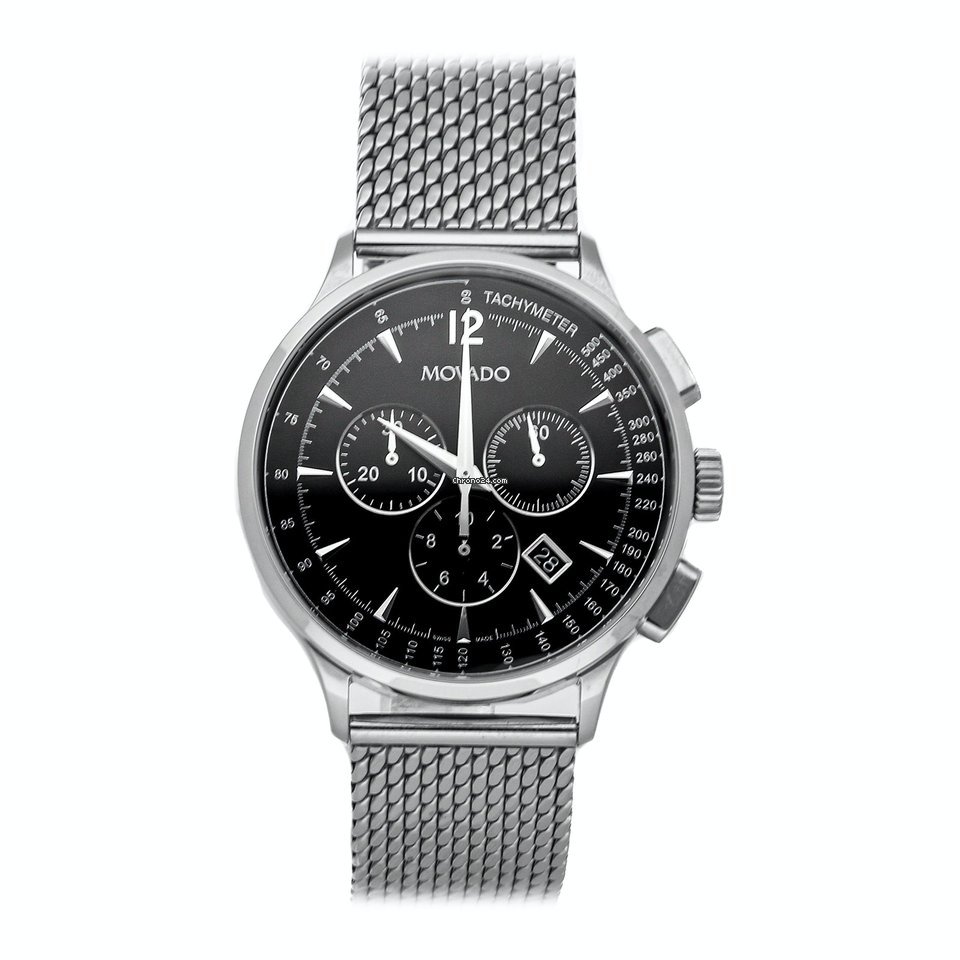 Movado Circa Mens watch Unisex Quartz Steel 0606803