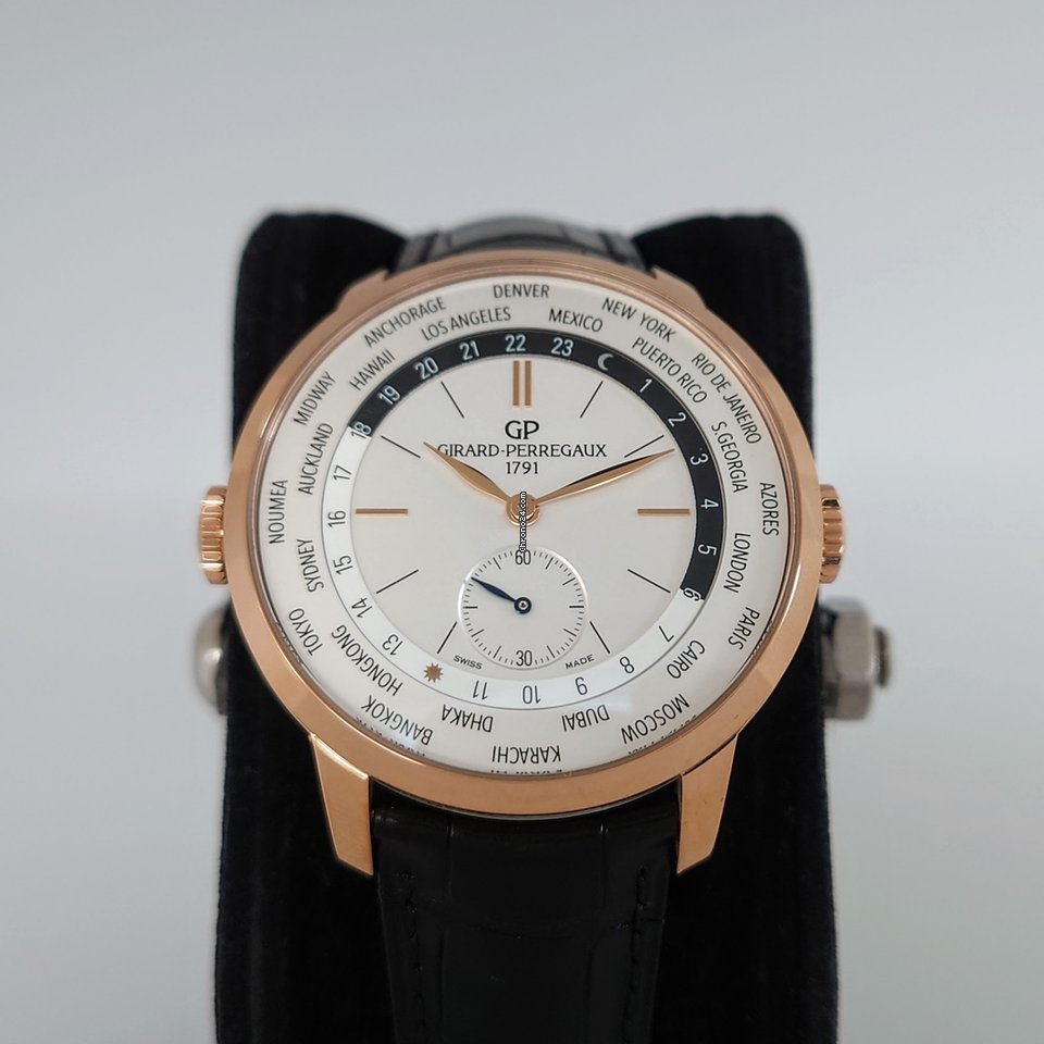 Girard Perregaux 1966 Mens watch Unisex Automatic Rose gold 49557-52-131-BB6C