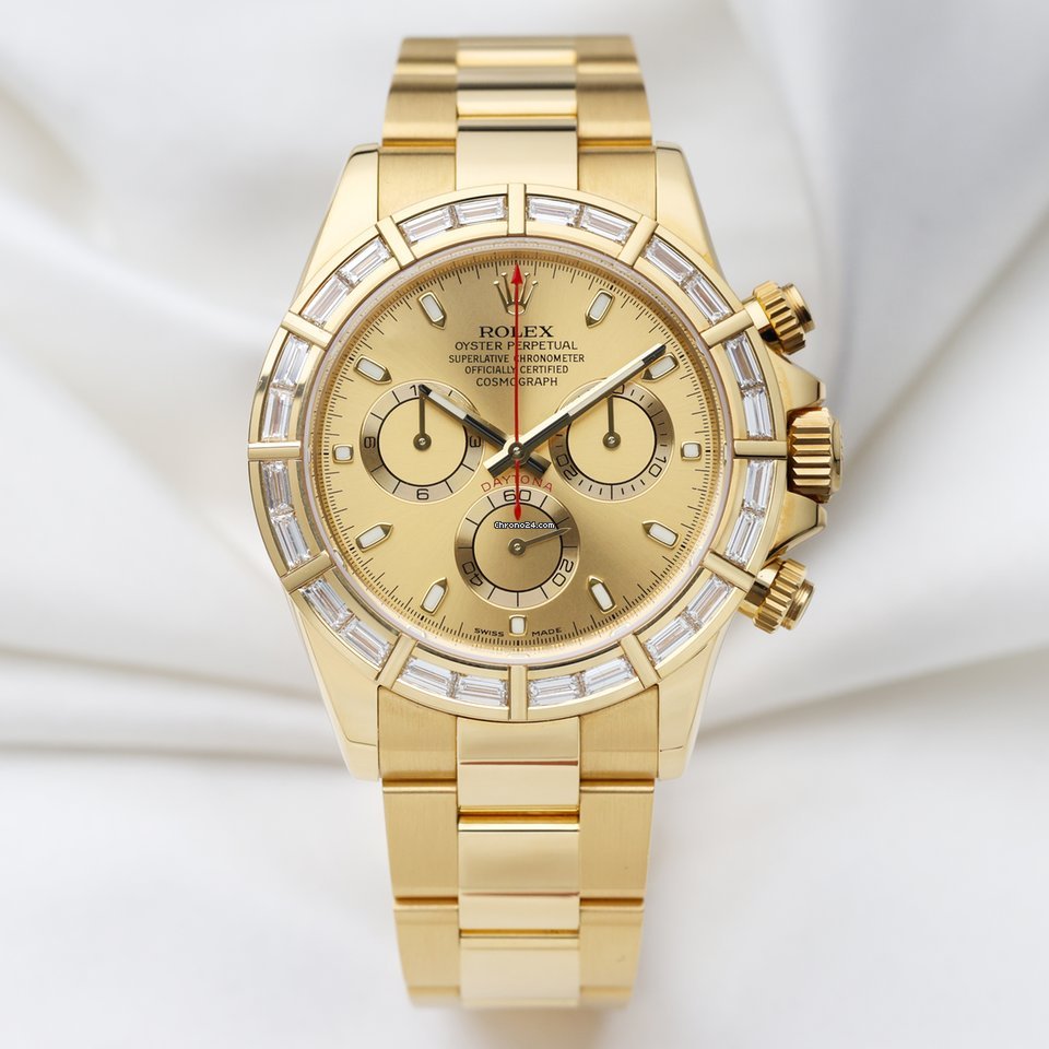 Rolex Daytona Mens watch Unisex Yellow gold Automatic 116568BR