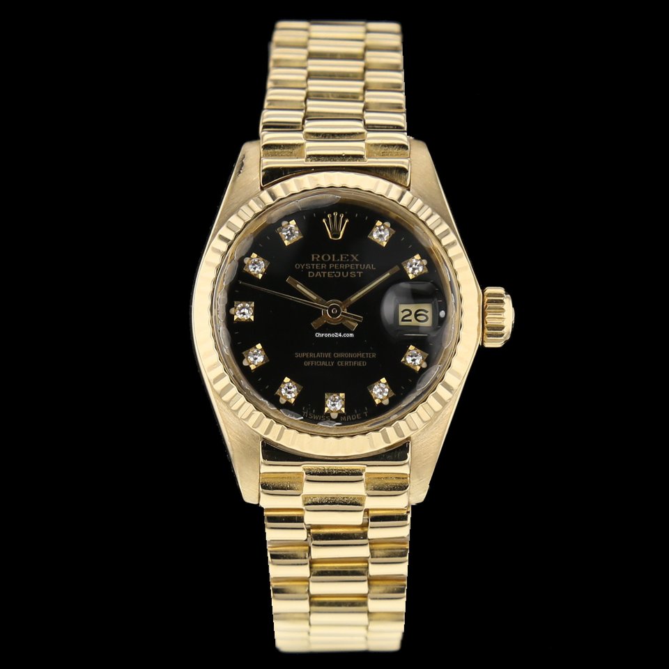 Rolex Lady-Datejust Mens watch Unisex Yellow gold Automatic 6917 8