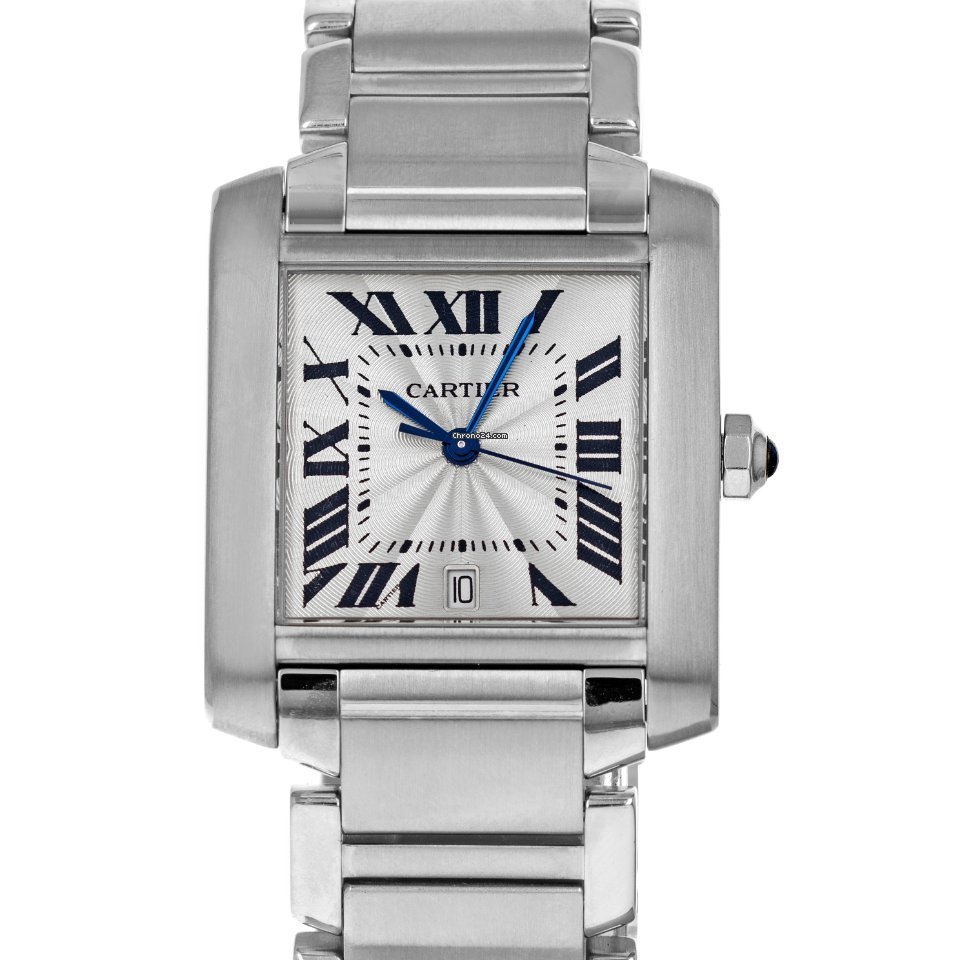 Cartier Tank Francaise Mens watch Unisex Automatic Steel W51002Q3  2302