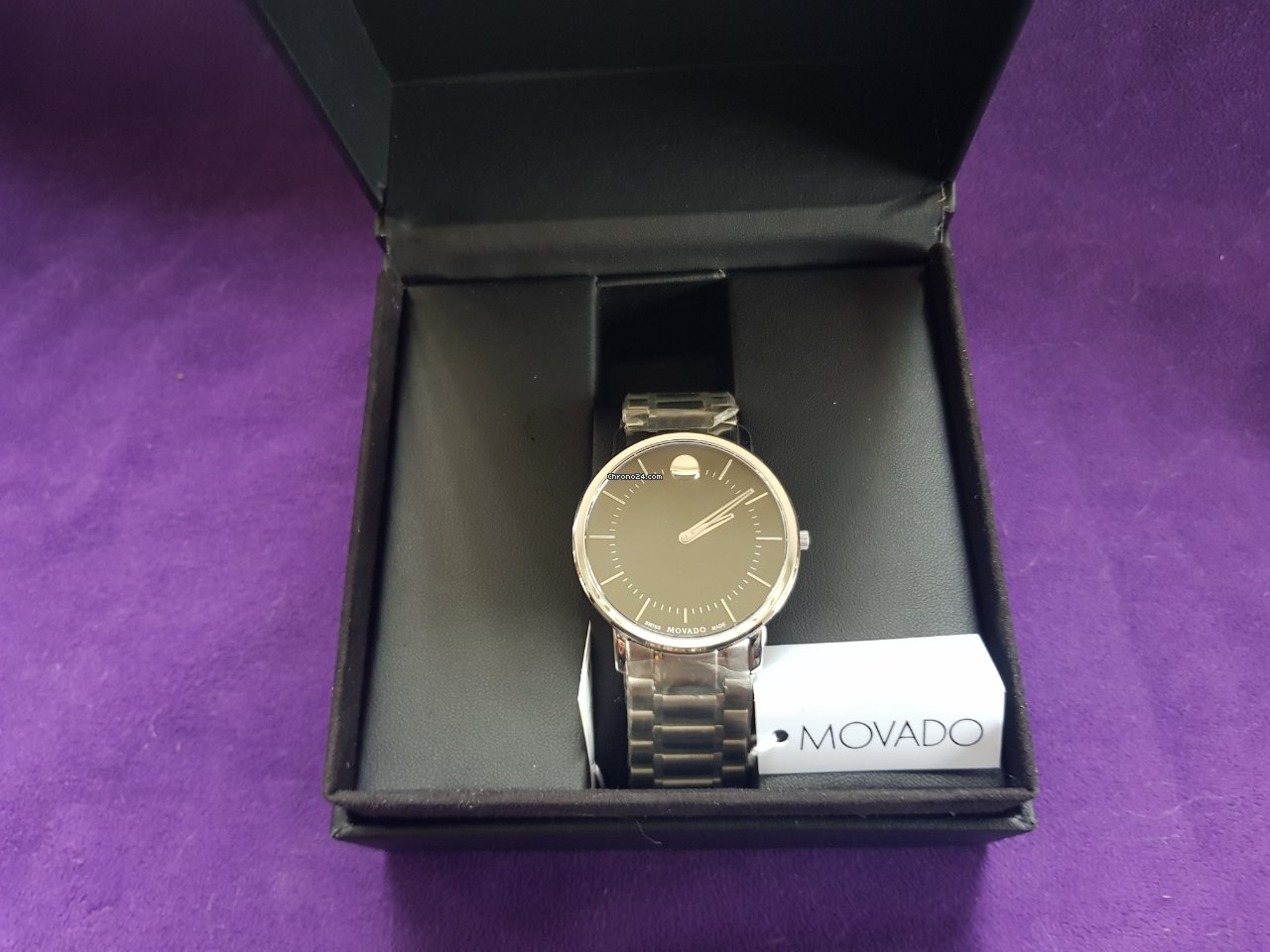 Movado TC Mens watch Unisex Quartz Steel 0606687