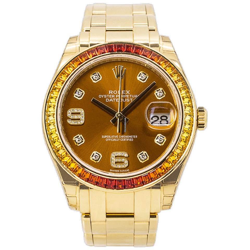Rolex Mens watch Unisex Yellow gold Automatic 86348SAJOR