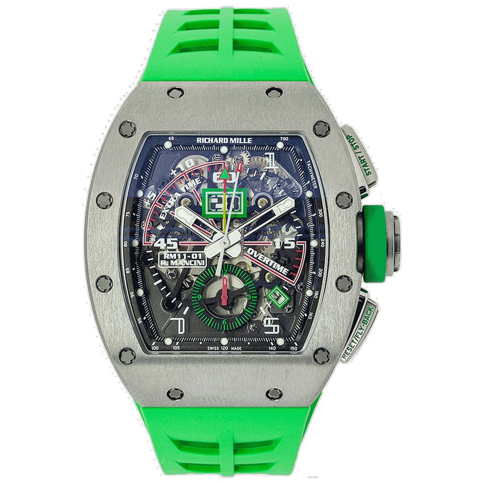 Richard Mille RM 011 Mens watch Unisex Automatic Titanium RM 011-01