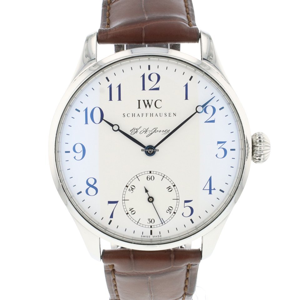 IWC Portuguese Hand-Wound Mens watch Unisex Manual winding Steel IW544203