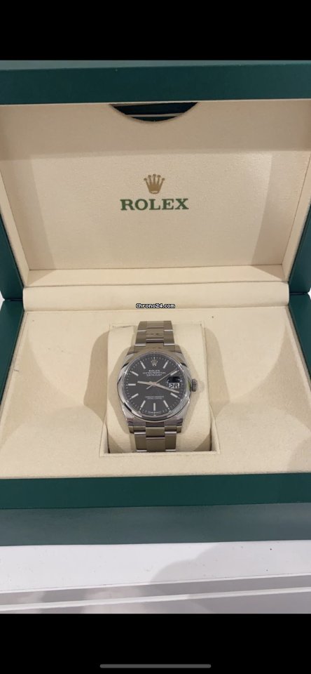 Rolex Datejust 36 Mens watch Unisex Steel Automatic 126200-0004