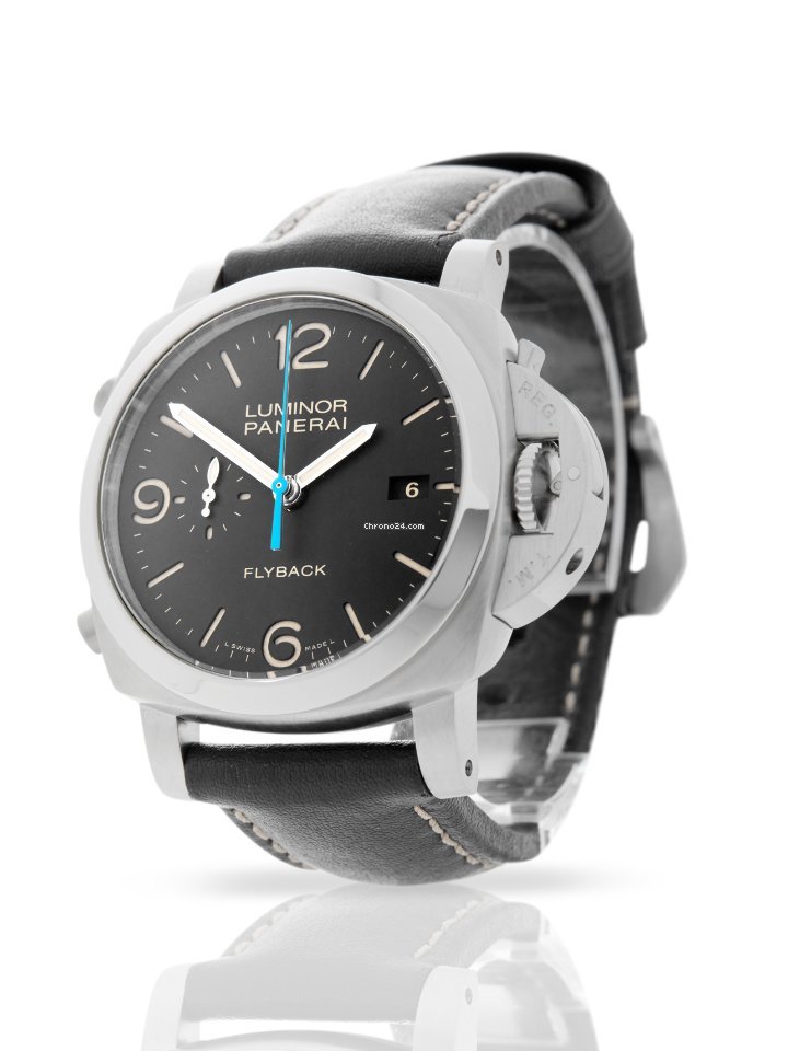 Panerai Luminor 1950 3 Days Chrono Flyback Mens watch Unisex Automatic Steel PAM 00524