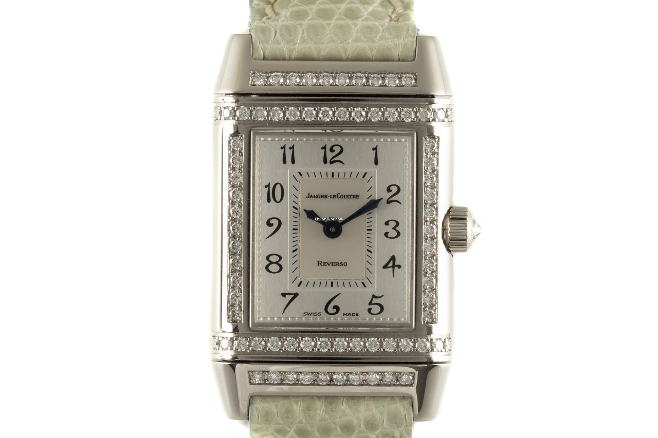 Jaeger-LeCoultre Reverso Duetto Womens watch Manual winding White gold 266.3.44
