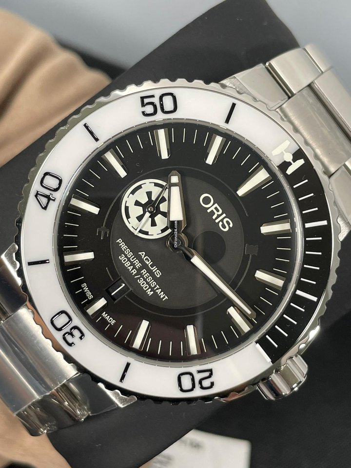 Oris Mens watch Unisex Automatic Steel 01 743 7734 4184-Set MB