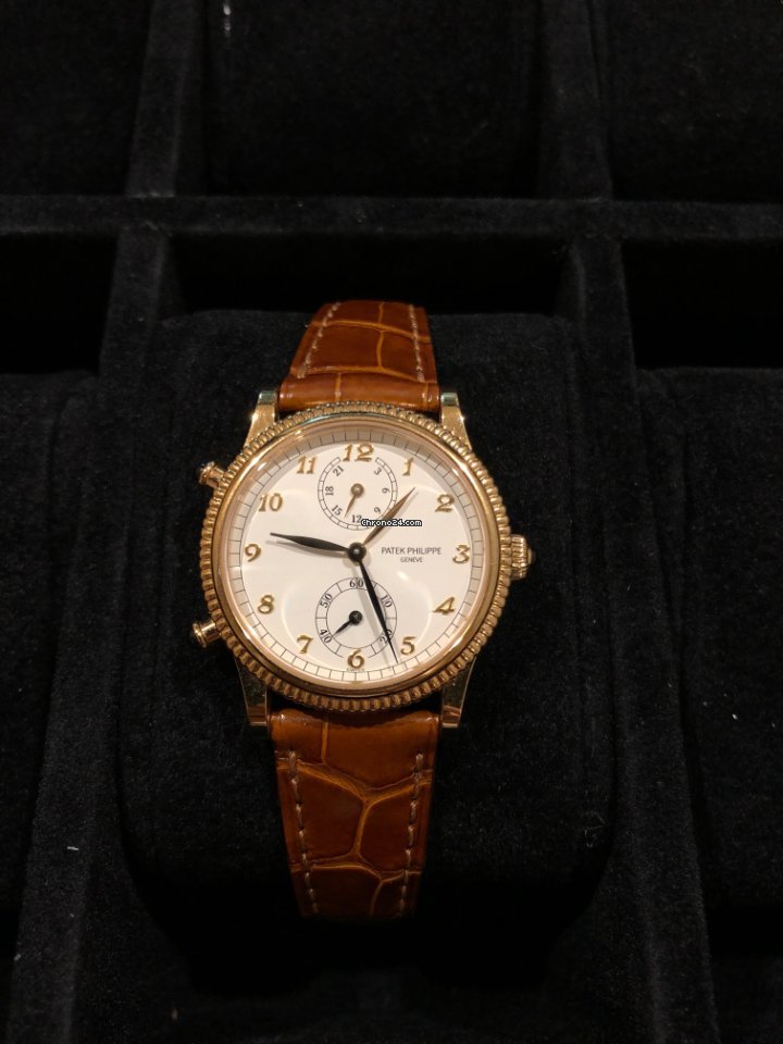 Patek Philippe Travel Time Womens watch Manual winding Rose gold 4864R-001